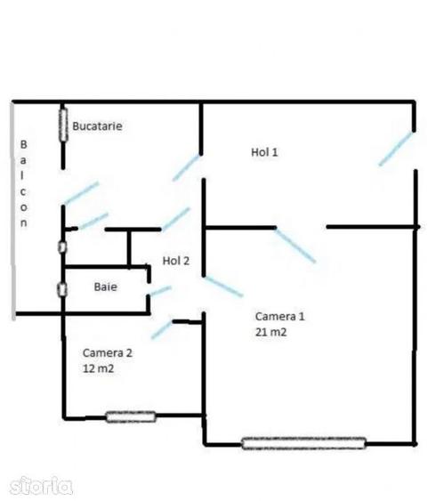 Apartament decomandat in zona Piata Hermes, pet-friendly - 1