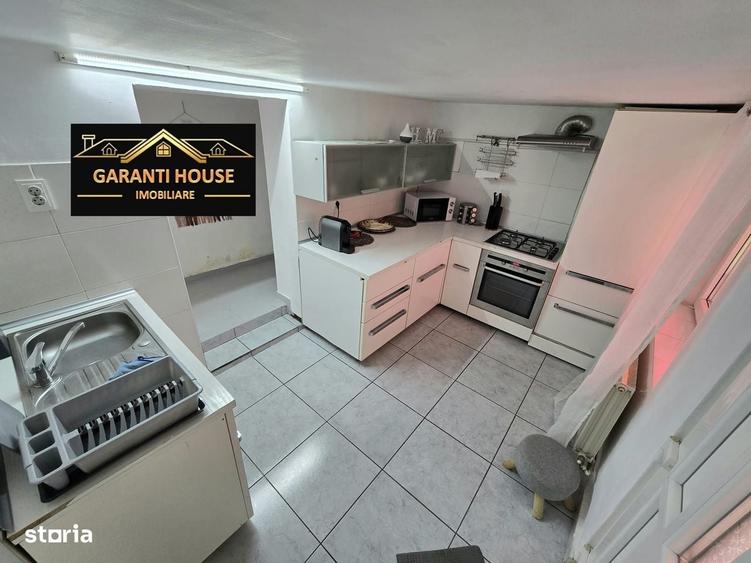 Casă cu 2 camere nedecomandat cu Teren 500 Mp în Central
