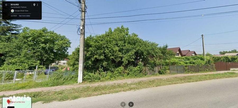 Teren de 1015 mp, în Dumbrăvești
