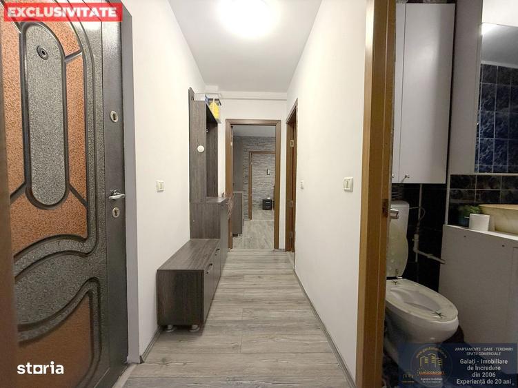 Apartament cu 3 camere, mobilat în Micro 19