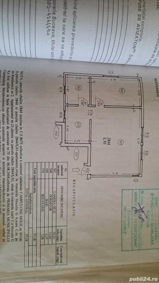 Apartament cu 2 camere semidecomandat în Central
