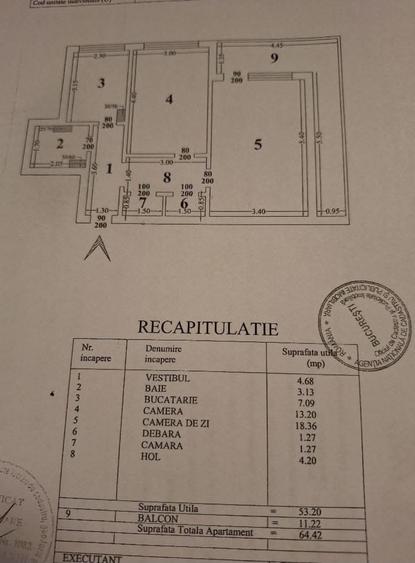 Apartament cu 2 camere decomandat în Theodor Pallady
