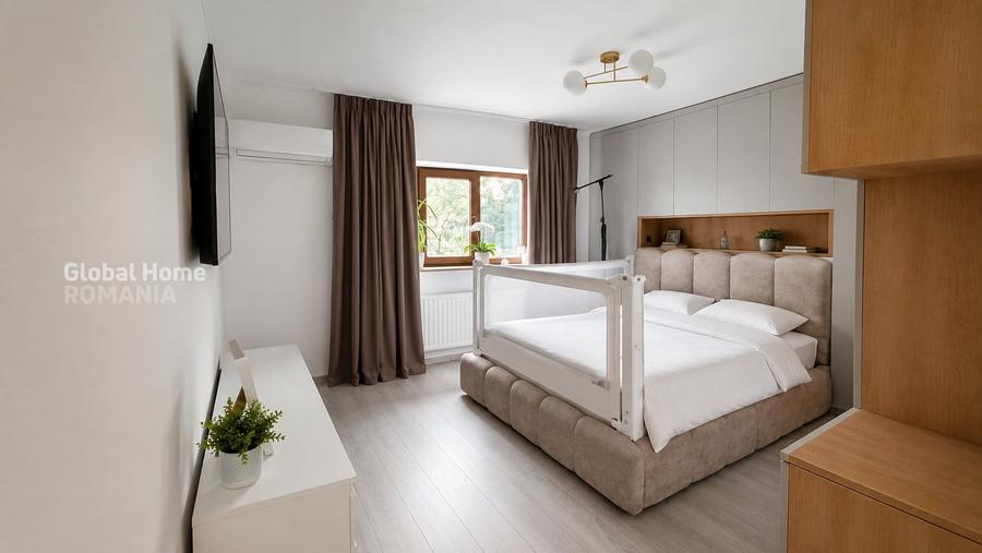 Apartament cu 3 camere decomandat, mobilat în Bucureștii Noi