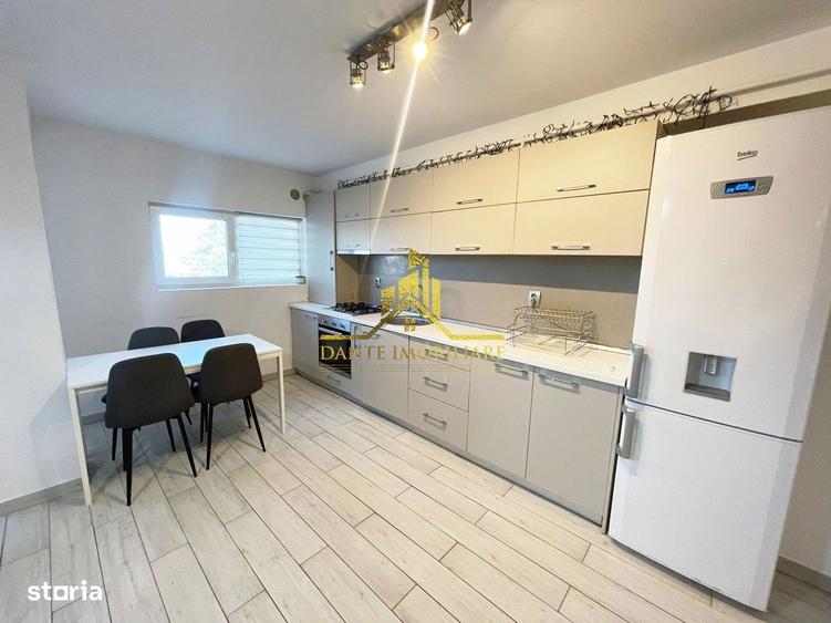 Apartament cu 3 camere semidecomandat, mobilat în Borhanci