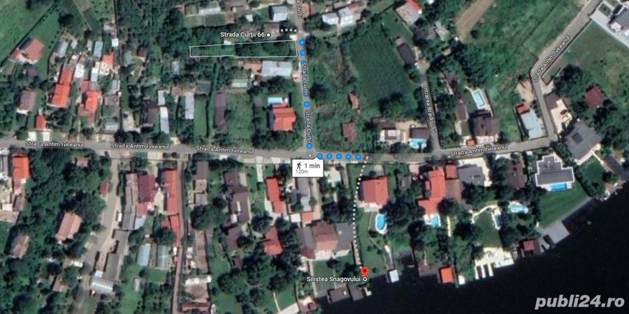 Teren de 130 mp, în Siliștea Snagovului