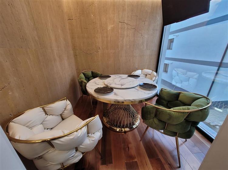 Apartament cu 3 camere decomandat, mobilat în Exterior Nord