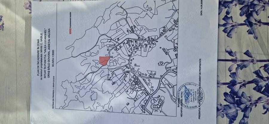 Teren de 3720 mp, în Govora