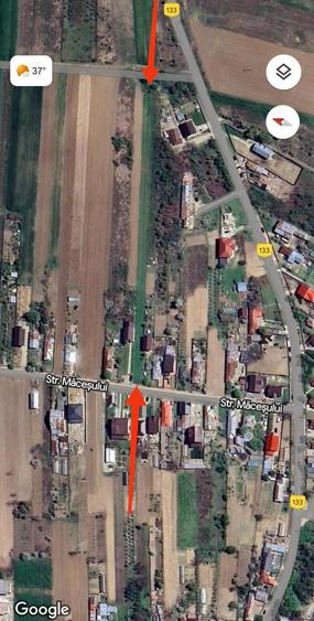 Teren de 2500 mp, în Central