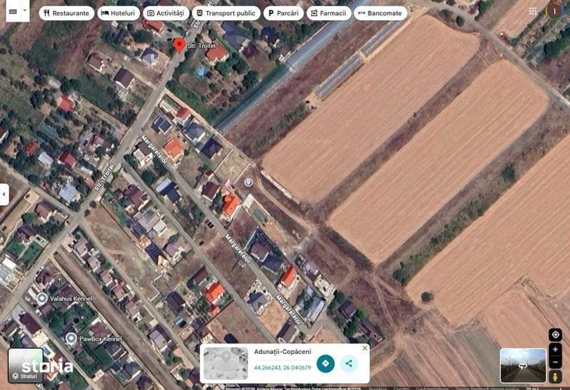 Teren de 400 mp, în Adunații-Copăceni
