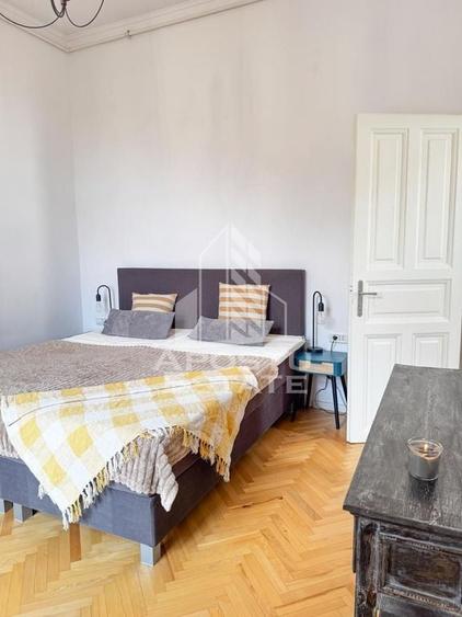 Apartament cu 4 camere decomandat, mobilat în Elisabetin