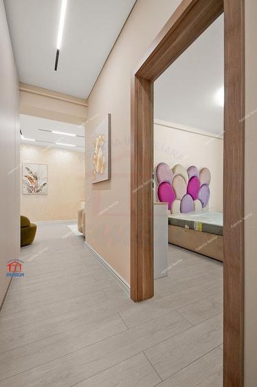 Apartament cu 3 camere decomandat, mobilat în