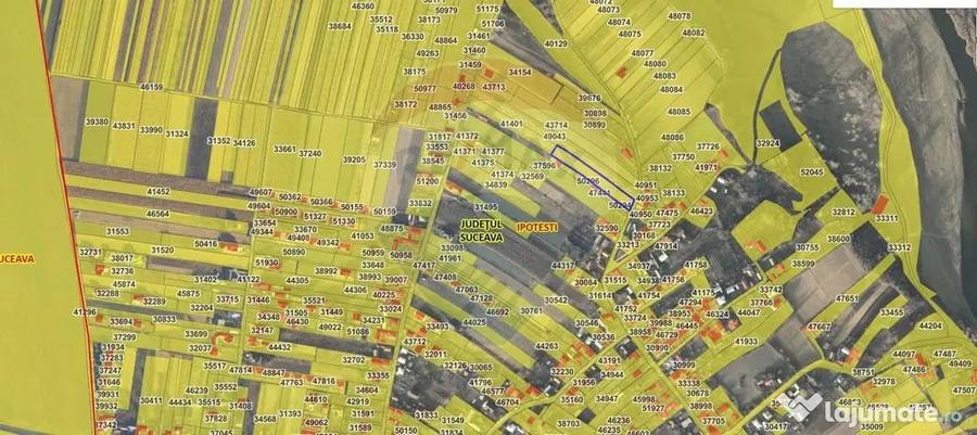 Teren intravilan 2600 mp de vanzare, Ipote?ti- Lisaura,... - 5