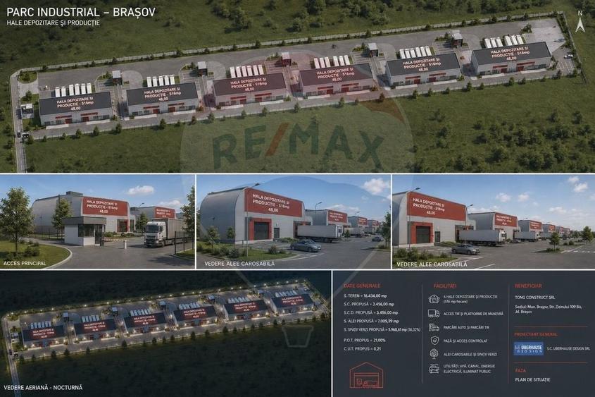 Teren Construcții intravilan de 16434 mp, în Uzina 2
