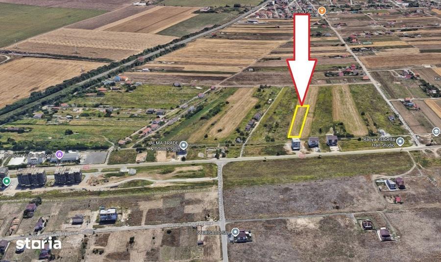Teren de 1890 mp, în Agigea