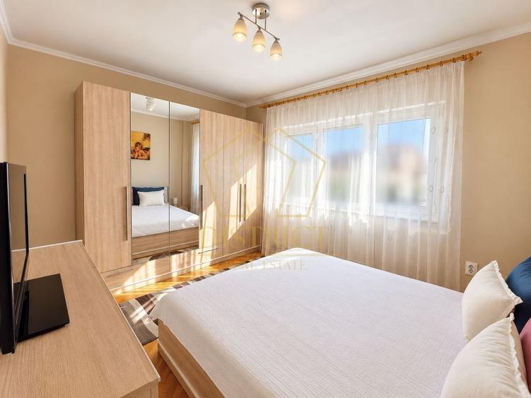Apartament cu 2 camere semidecomandat, mobilat în Central