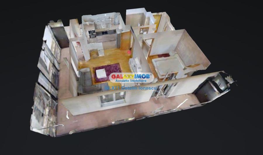 Apartament cu 2 camere decomandat, mobilat în Mihai Bravu