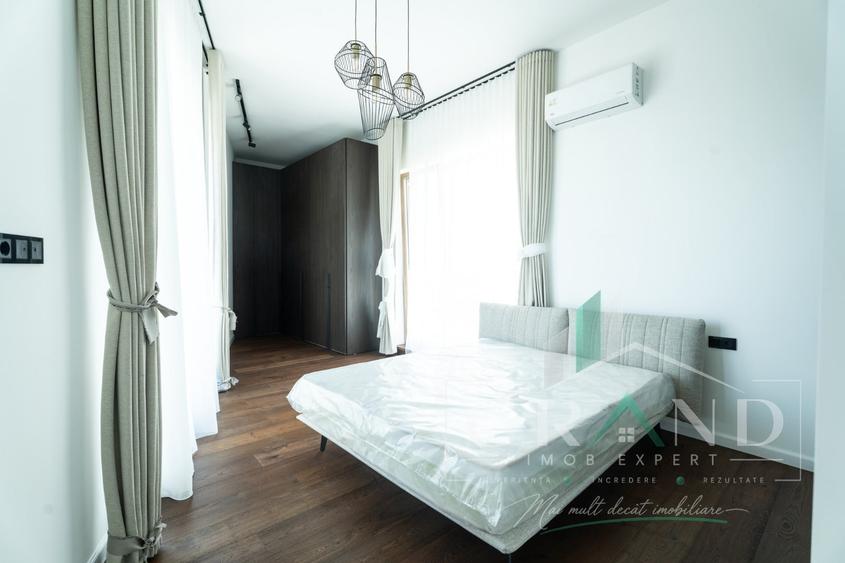 Penthouse cu 3 camere semidecomandat, mobilat în Grigorescu