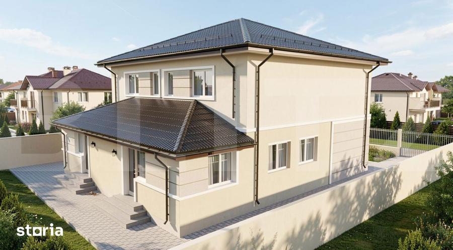 Casă cu 4 camere cu Teren 378 Mp în Est