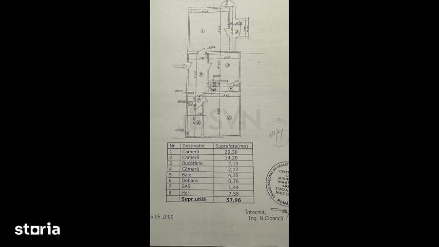 Apartament cu 2 camere decomandat în Colentina