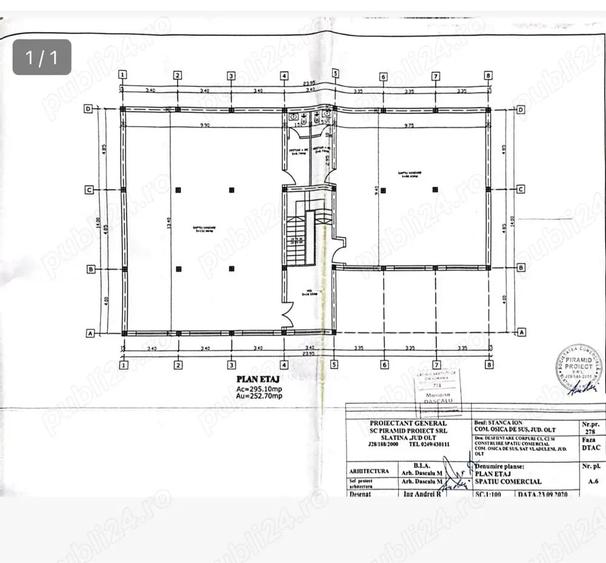 Spa?iu Comercial de inchiriat la etaj- Osica de Sus-DN 64 - 2