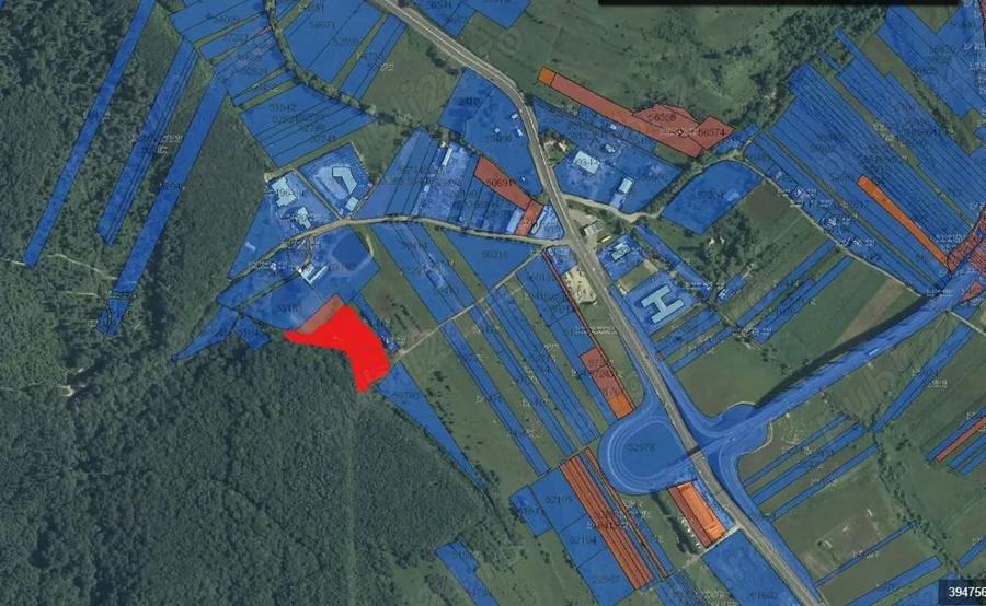 Teren de vanzare intravilan partial in zona Feleacu, la 15km de Cluj Napoca -5342mp. - 9