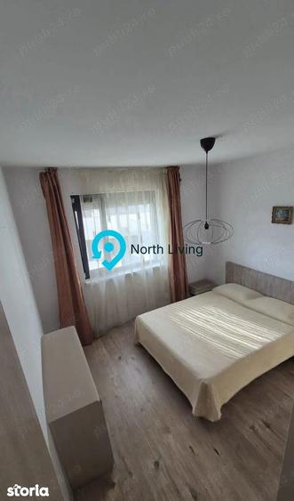 Apartament cu 2 camere, mobilat în Băneasa