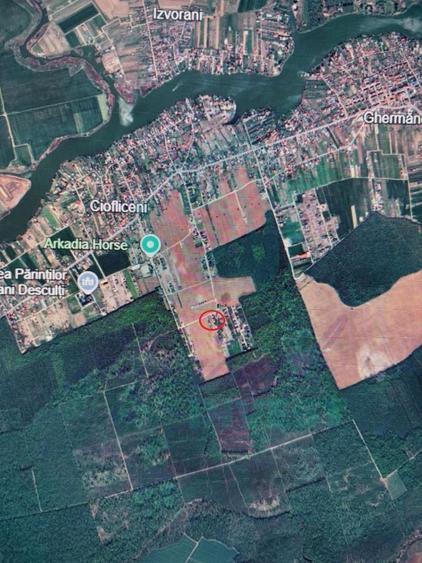 Teren Construcții intravilan de 1174 mp, în Ciofliceni