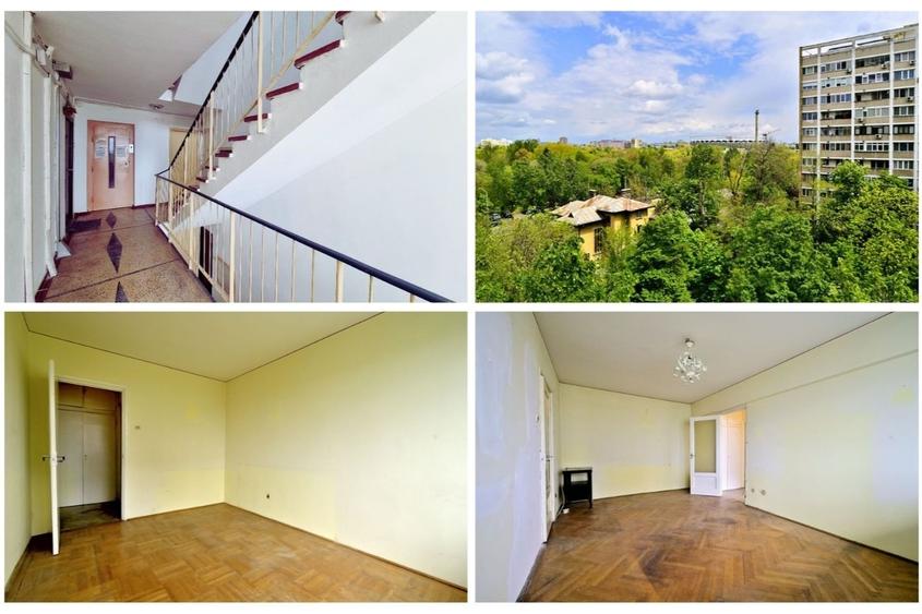 Apartament cu 2 camere semidecomandat în Basarabia