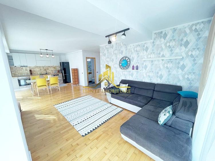 Apartament cu 3 camere semidecomandat, mobilat în Gheorgheni