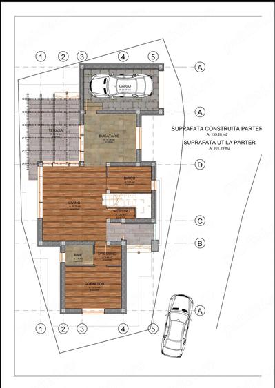 Casă cu Teren 337 Mp în Central
