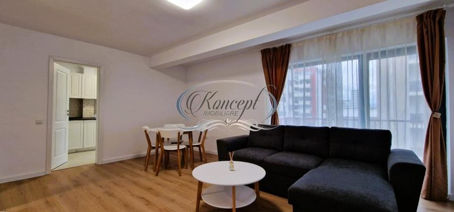 Apartament cu 2 camere semidecomandat, mobilat în Florești