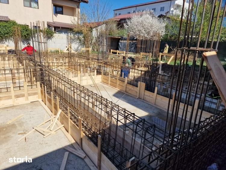 Super locatie, padure Rosu, vila in constructie 290 mp , teren 580 mp, - 8