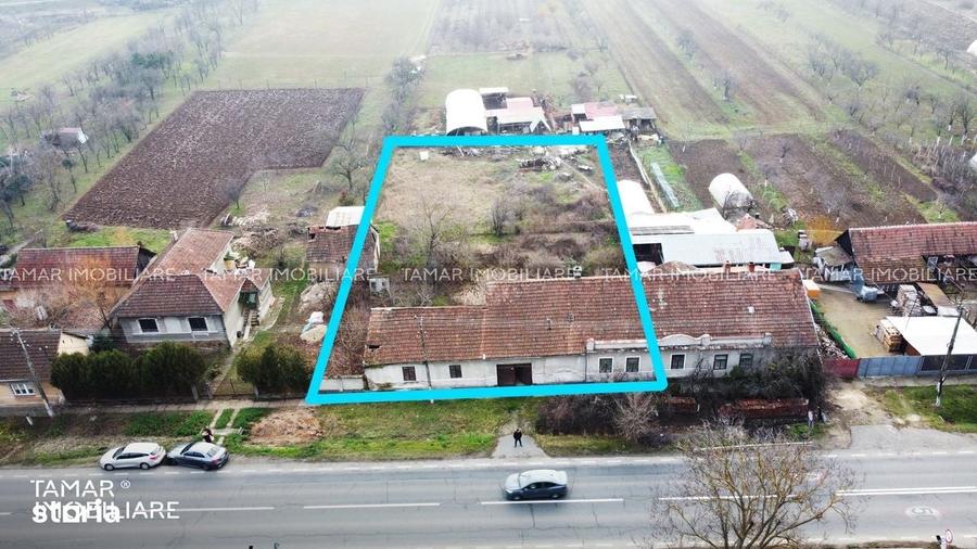 Casă cu 3 camere cu Teren 1619 Mp în Păuliș