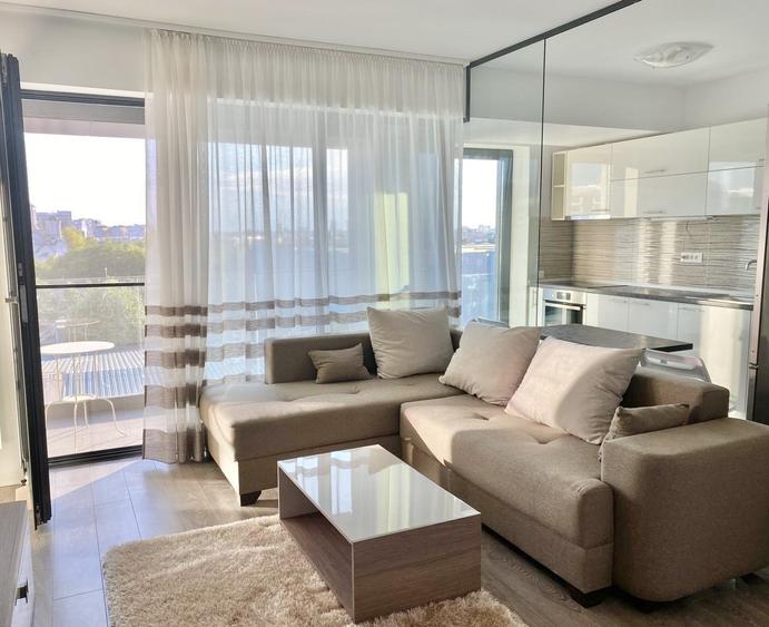 Apartament cu 2 camere semidecomandat, mobilat în Bucureștii Noi