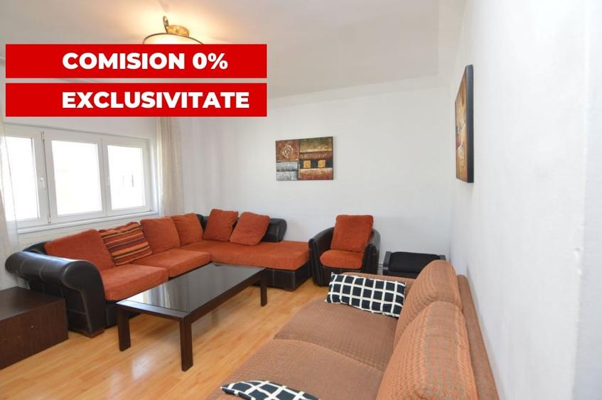 Apartament cu 3 camere decomandat, mobilat în Unirii