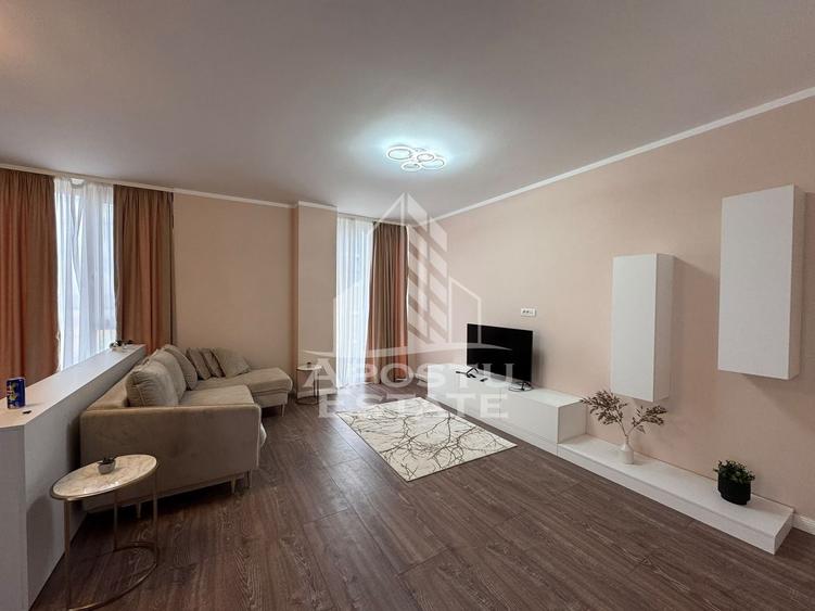 Apartament cu 2 camere decomandat, mobilat în Torontalului