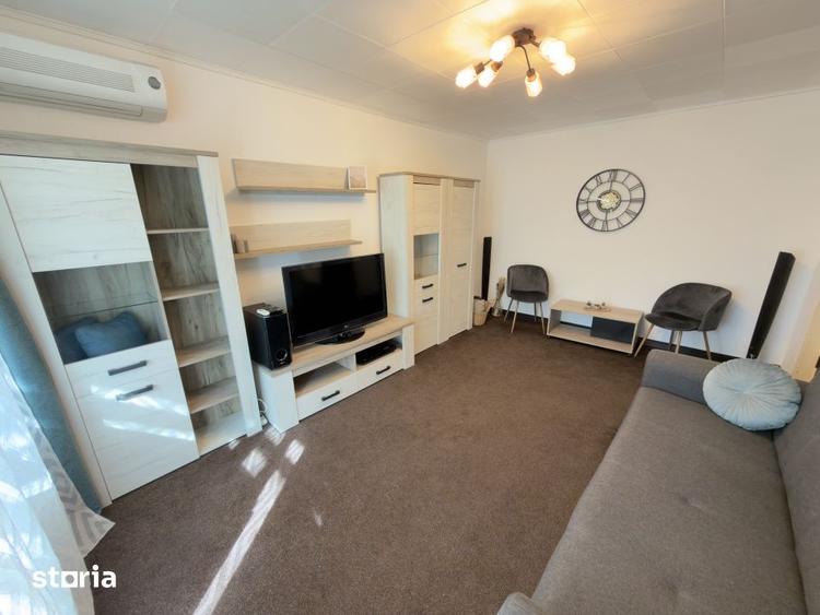 Apartament cu 2 camere decomandat, mobilat în Tei