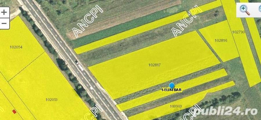 Teren de 2100 mp, în Șelimbăr