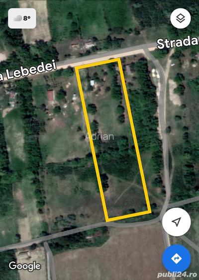 Teren intravilan Delta Dunarii, sat Patlageanca
