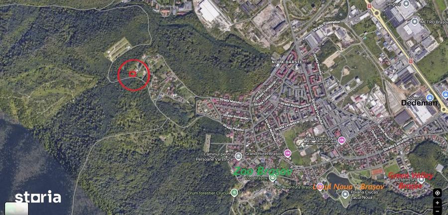 Teren de 1000 mp, în Dârste