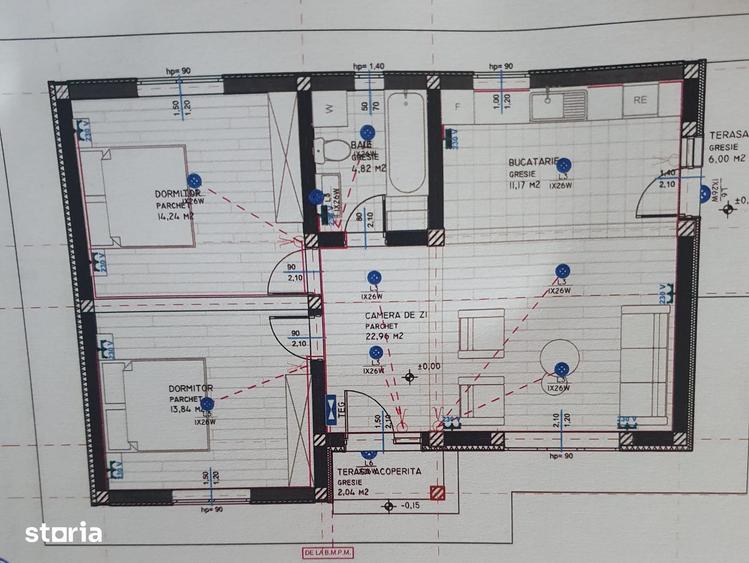 Casă cu 3 camere cu Teren 440 Mp în Miroslava
