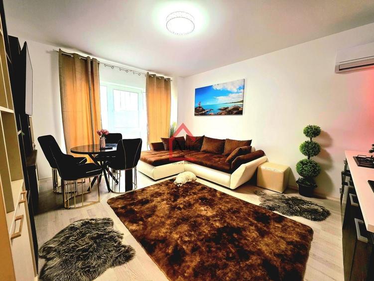 Apartament cu 3 camere semidecomandat, mobilat în Moara de Vânt