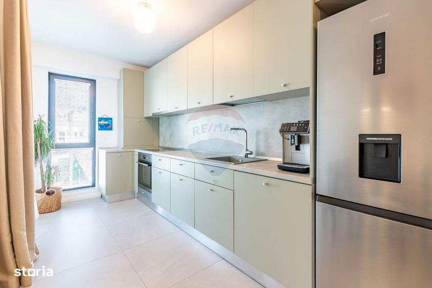 Apartament cu 2 camere, mobilat în Tei