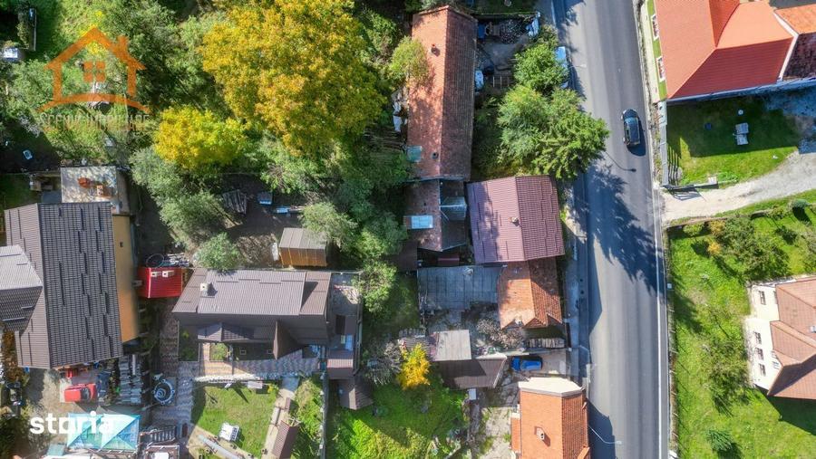 Casă cu 3 camere cu Teren 385 Mp în Bran
