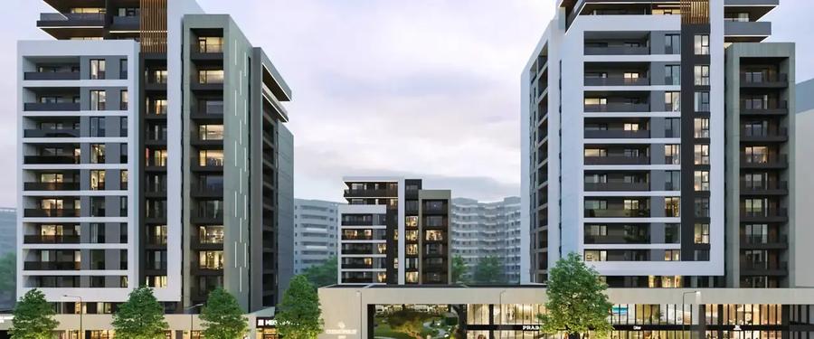 Penthouse cu 3 camere decomandat, mobilat în Răcădău