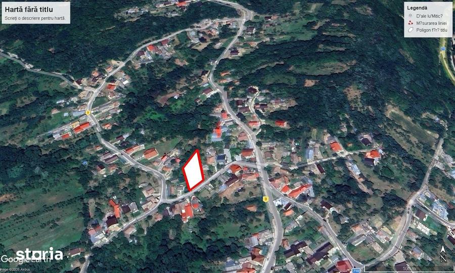 Teren de 1086 mp, în Central