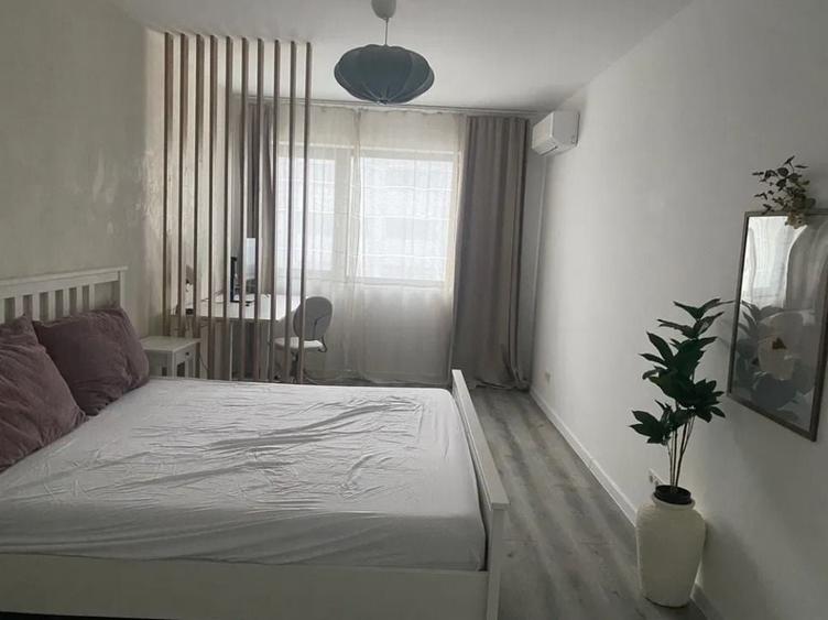 Apartament cu 2 camere semidecomandat, mobilat în Pipera