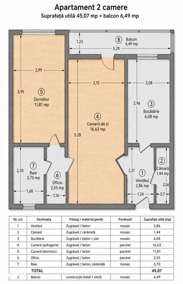 2 camere Pajura | Bucurestii Noi, metrou Jiului 18 min | Metrou M6 lan - 14