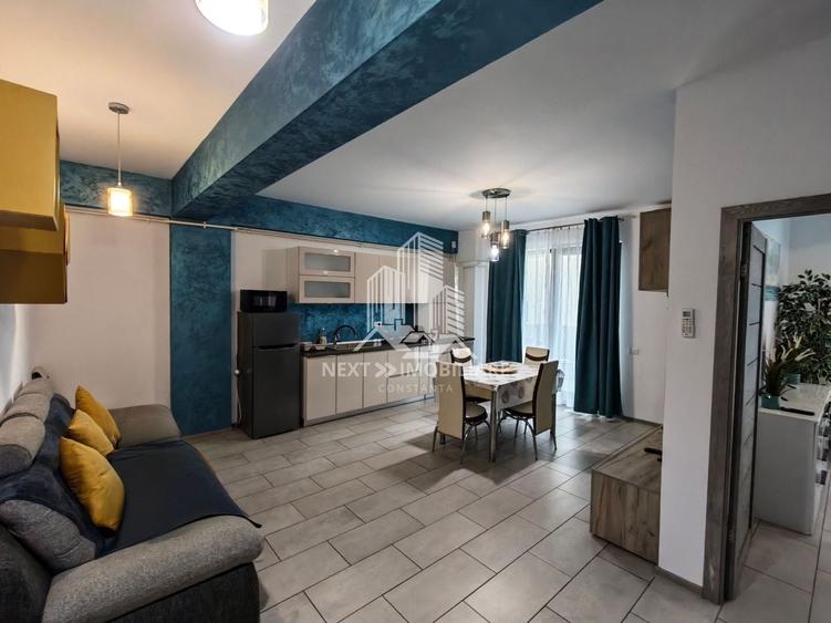 Apartament cu 2 camere nedecomandat, mobilat în Nord
