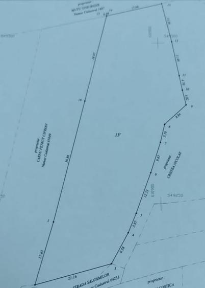 Teren Construcții intravilan de 1904 mp, în Comănești